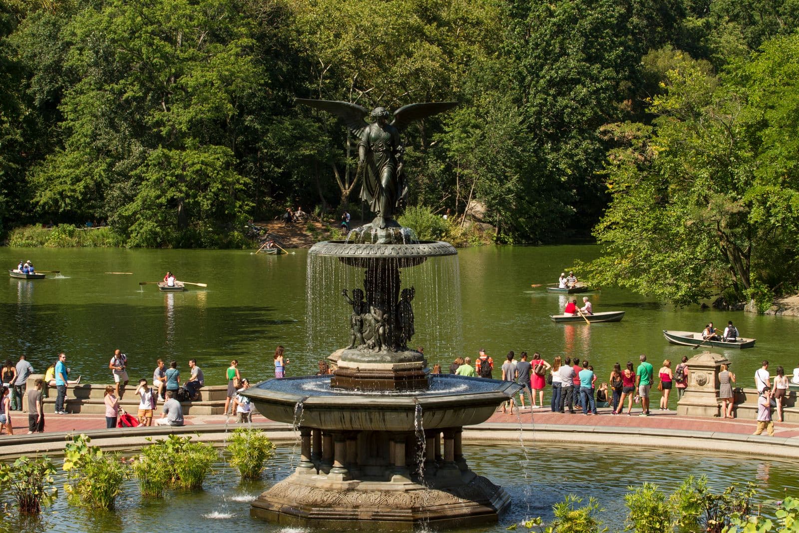 Bethesda Fountain in Central Park